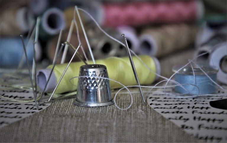 Precision thread spool and embroidery department