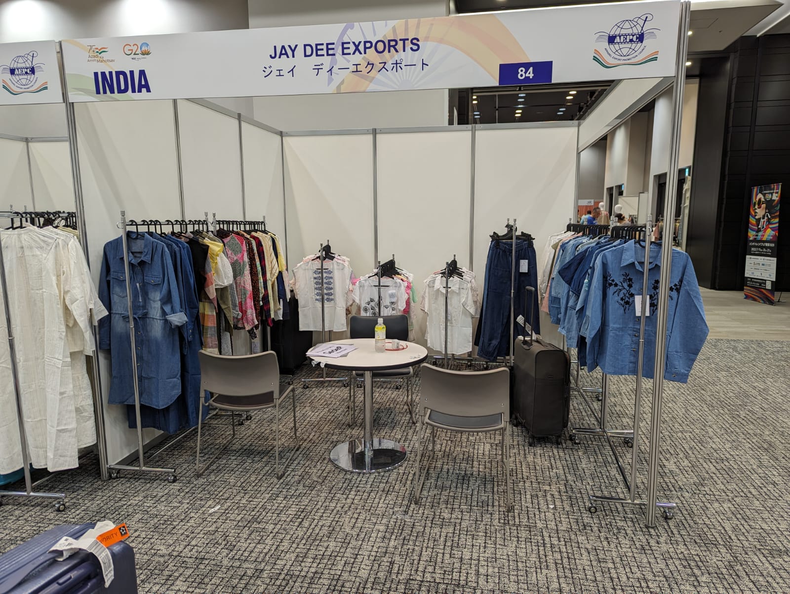 Japan ITF Tokyo Fair 2023 - Jaydee Exports Ready-to-Wear Apparel
