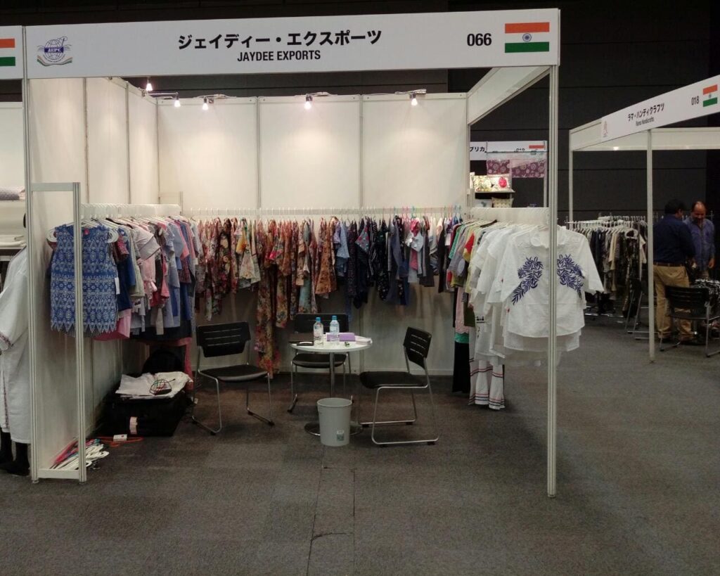 Japan Tokyo Fair 2017 - Jaydee Exports Garment Manufacturing