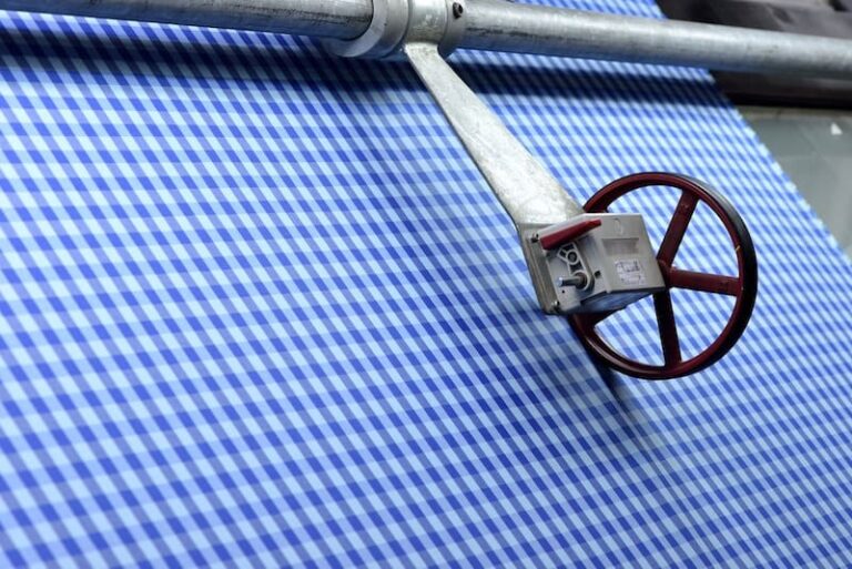 Industrial sewing production line at Jaydee Exports