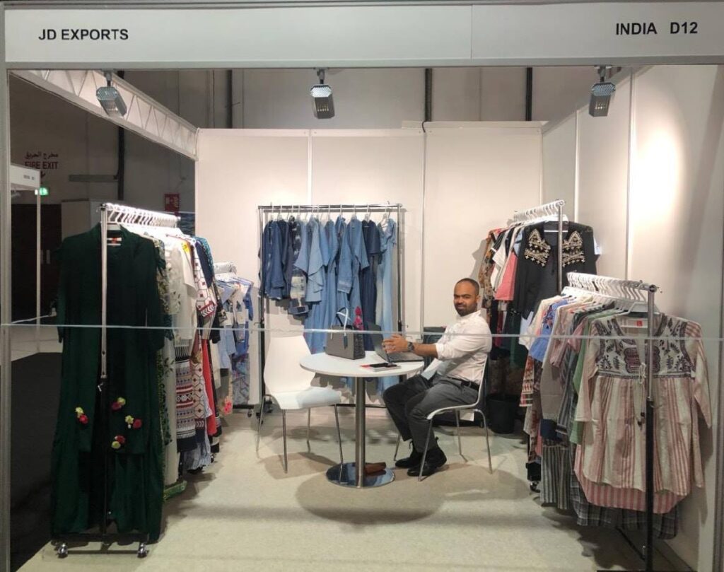 Dubai IATF November 2018 Exhibition - Jaydee Exports Apparel