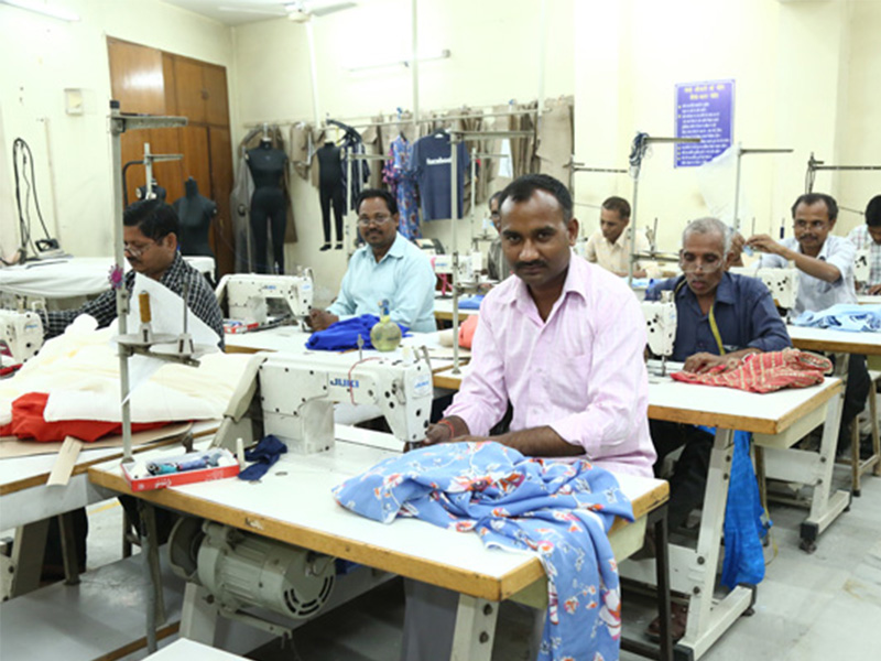 Garment sample development and pattern engineering department