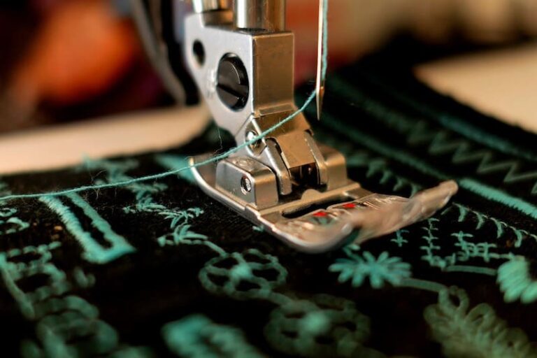 Craftsman sewing garment prototype