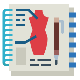 Design sketch service icon